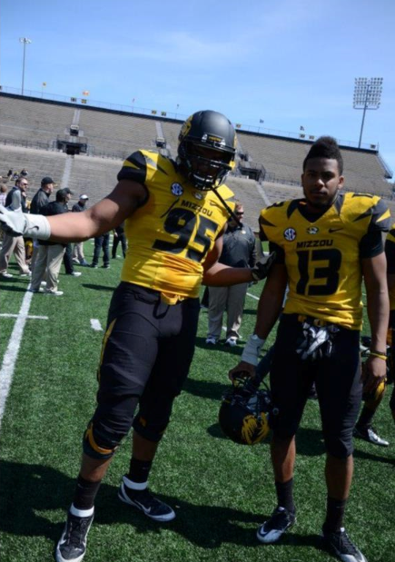Rickey Hatley poses after Spring Game.png