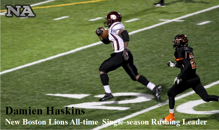 Damien Haskins All-time single season rushing leader.png