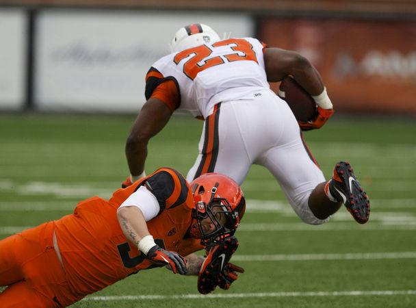 Damien Haskins Oregon State Spring Game 2.JPG