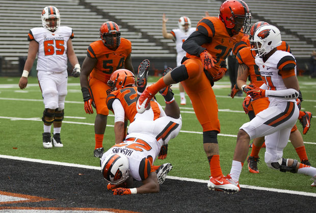 Damien Haskins Oregon State Spring Game 3.JPG