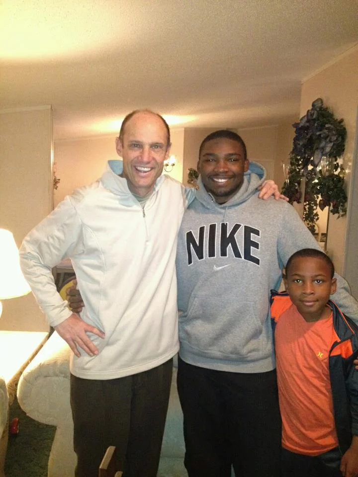Oregon State Head coach and Damien Haskins.jpg