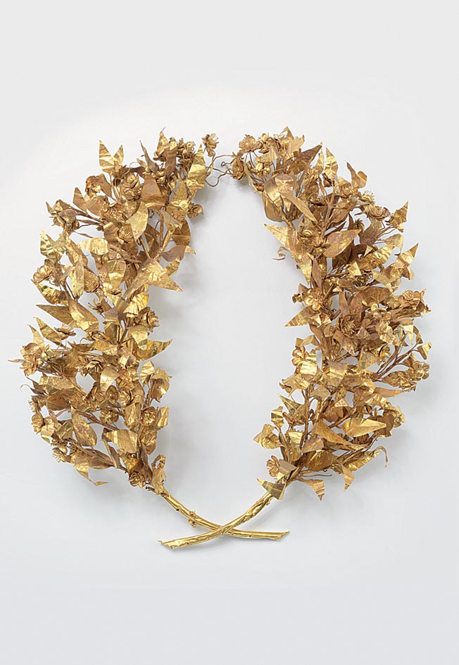 A fourth century b.c. Hellenistic burial wreath