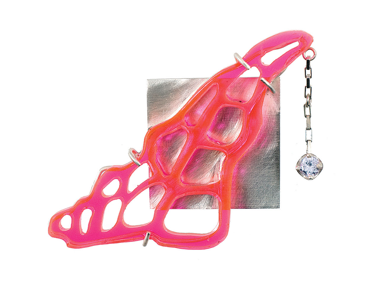 Jewelry Adviser Beads Sterling Silver Reflections Ballet Slipper Click-on for Bead