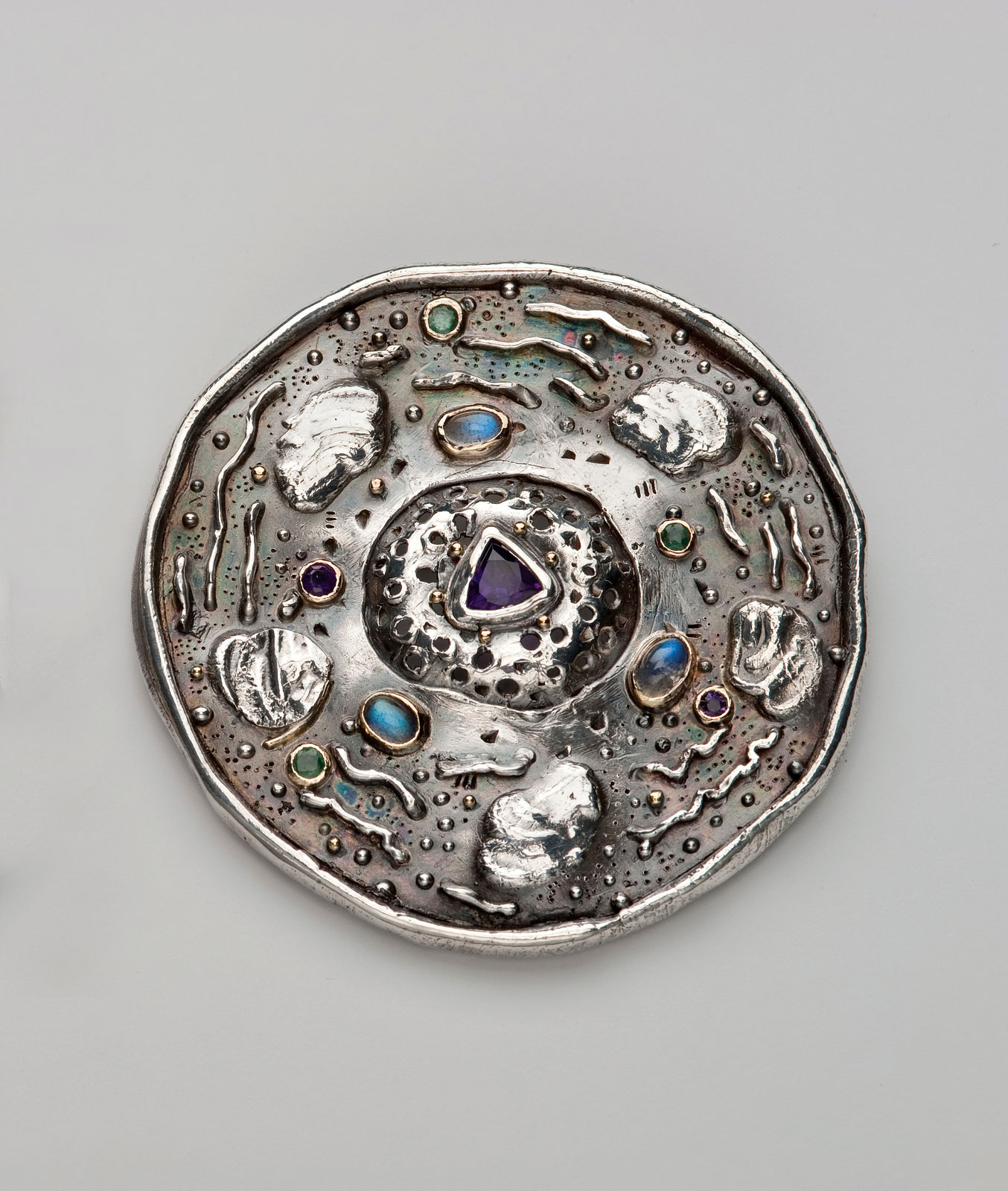 Creative Brooch Pin Brooch Pop flower brooch Jewelry electroplating guxi high-end clothing with brooch brooch 2-piece set Badge Pin Lapel Pin