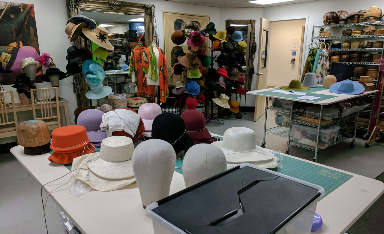 WICHERN Studio and classroom in Burlingame, California, Museum Studios, Peninsula Museum of Art.