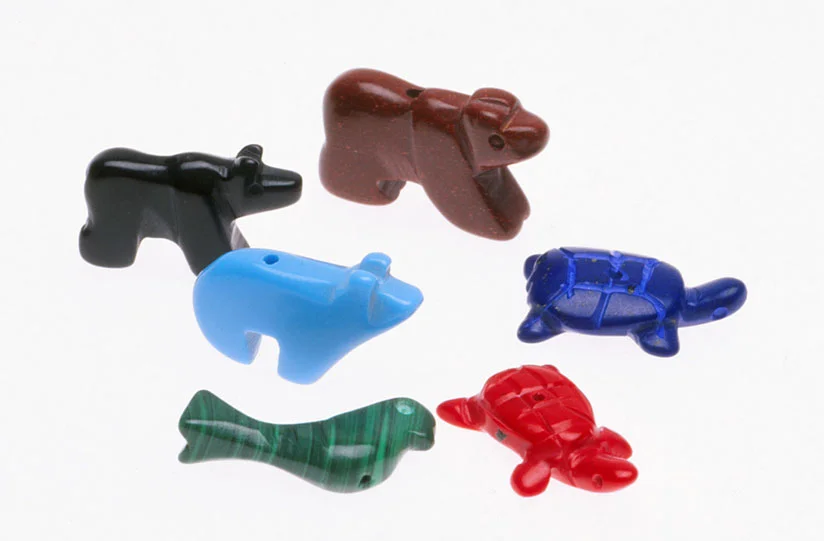 Block fetish beads. RKL