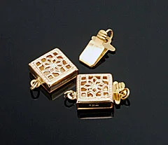Filigree style box clasps. CW