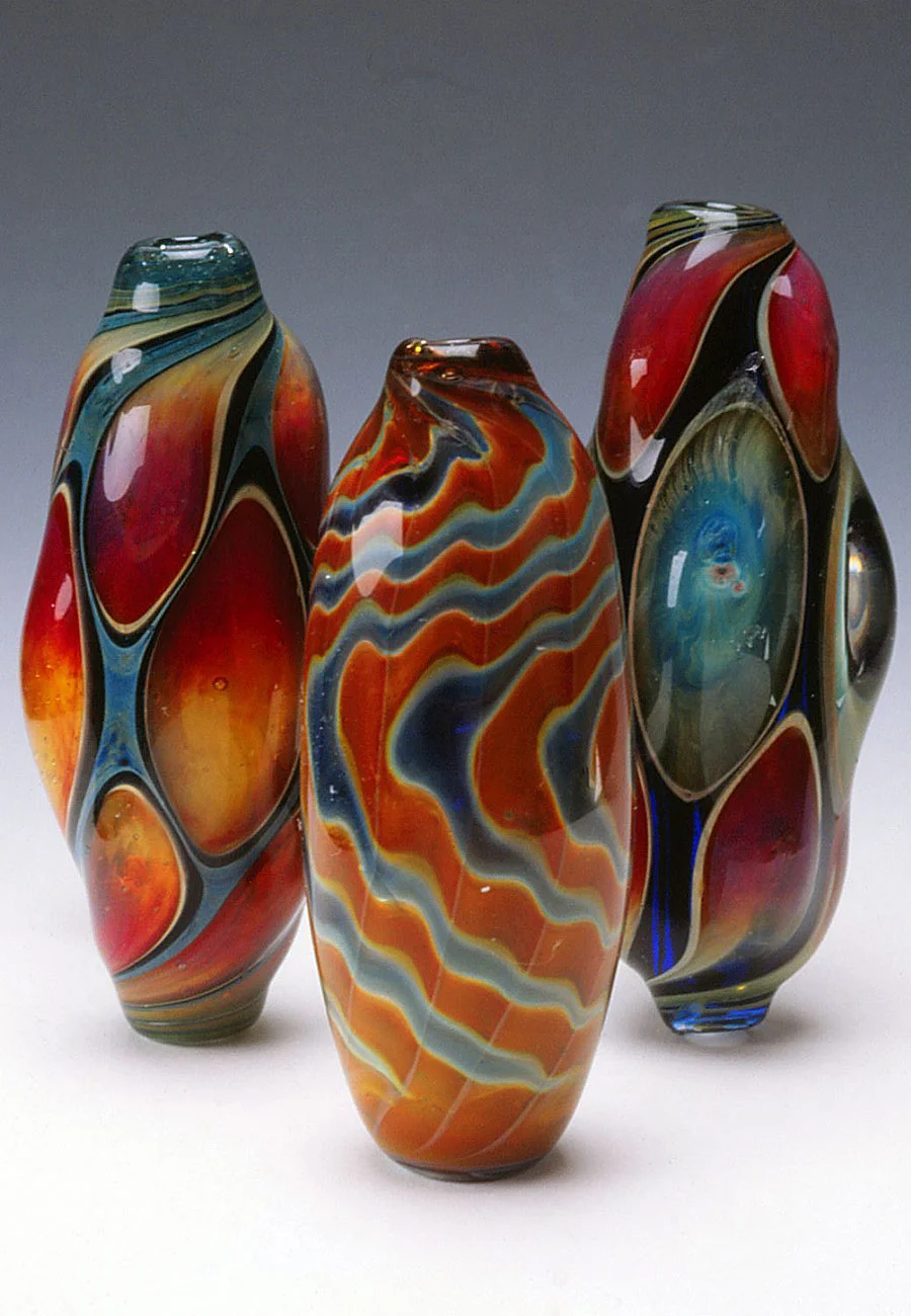 Classic Tom Boylan beads from the 1990s. RKL