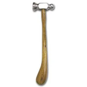 Chasing hammer used for flattening and texturing wire, as well as riveting. CW