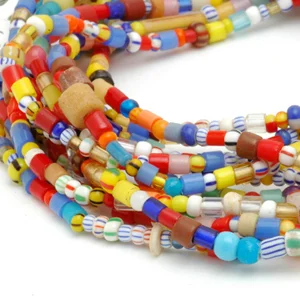 African "Christmas beads." CW
