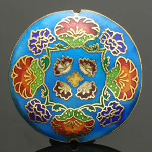Contemporary Chinese cloisonné bead. CW
