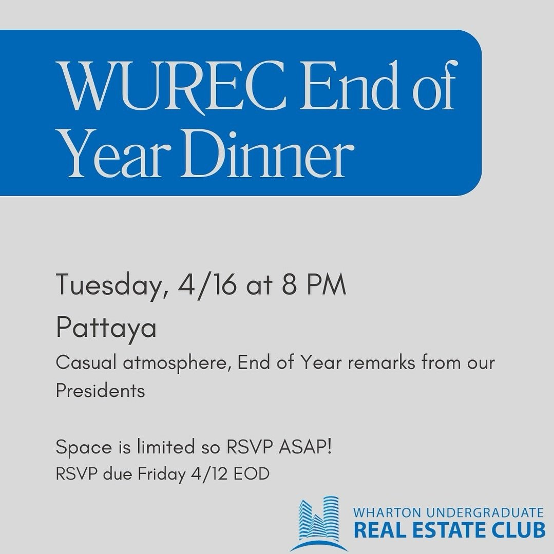 Join us for a fun evening to celebrate WUREC&rsquo;s 2023-24 academic year! 

RSVP in Bio!
