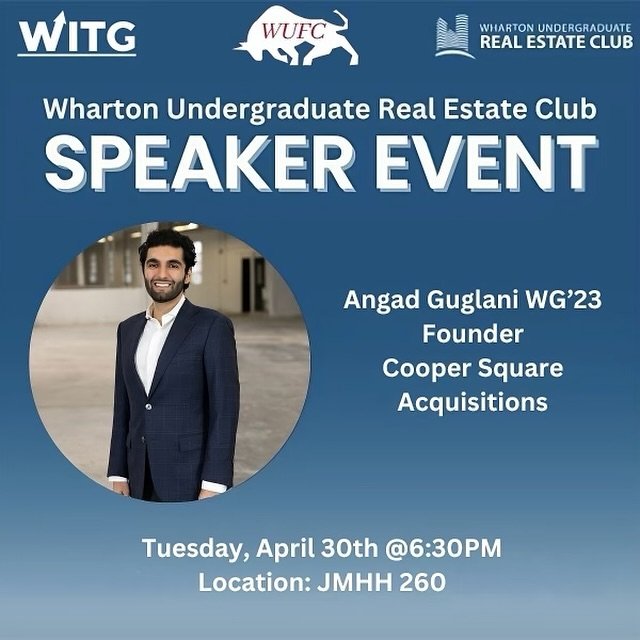 Join us for a fireside chat with Angad Guglani, the Founder of Cooper Square Acquisitions! CSA is one of the most active purchasers of value add real estate in the Philadelphia Metro Area / Southern New Jersey submarket. Angad co-founded CSA in 2016 