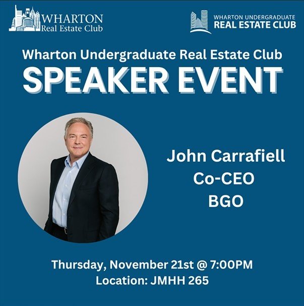 Upcoming speaker event this THURSDAY!
