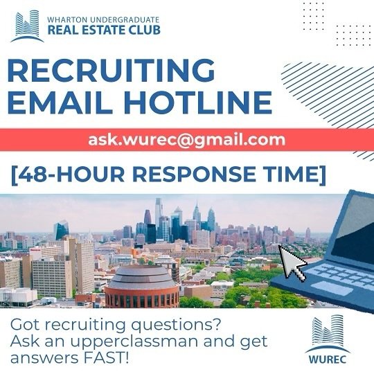 Introducing the WUREC recruiting hotline!