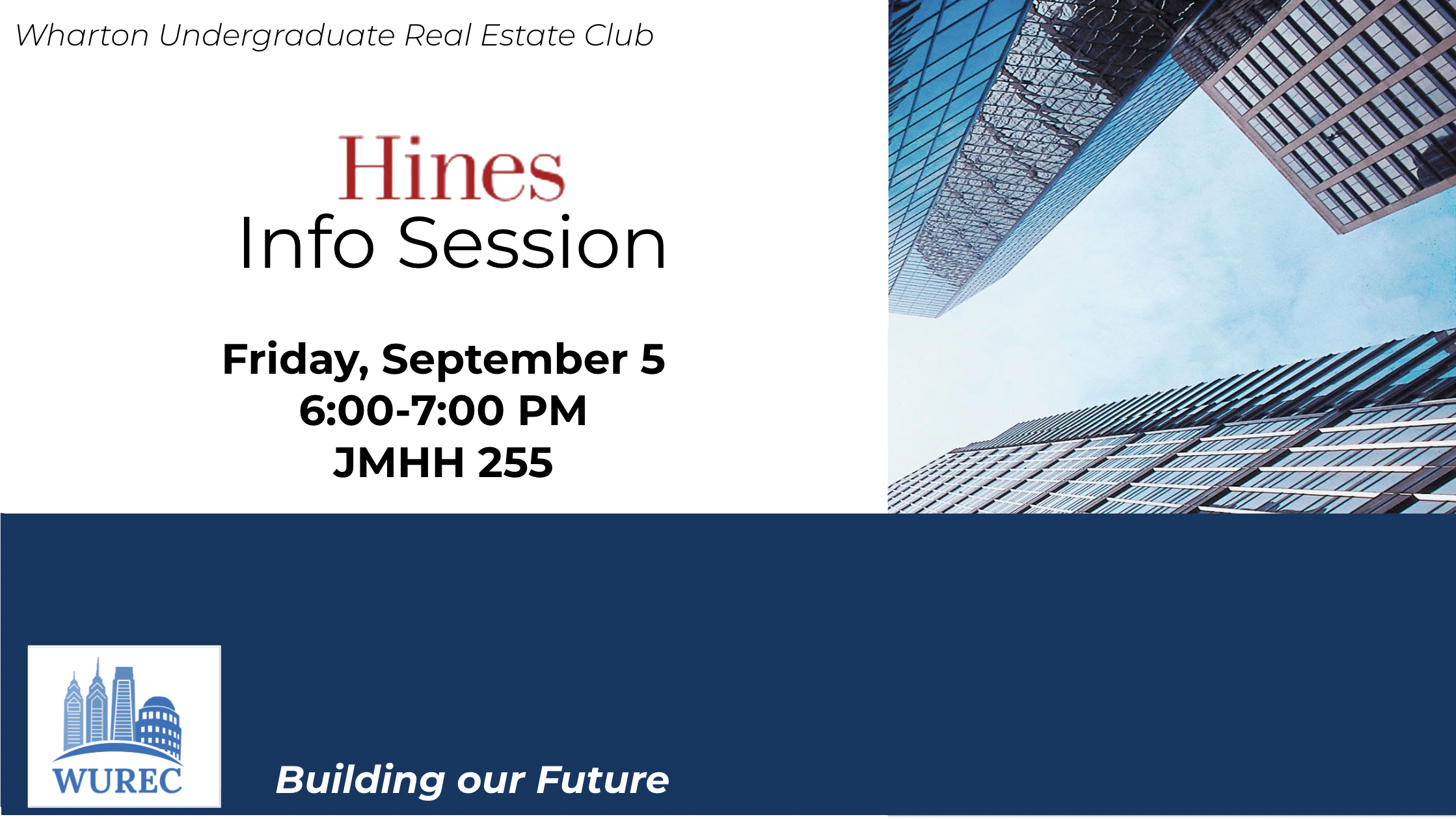 Hines Info Session