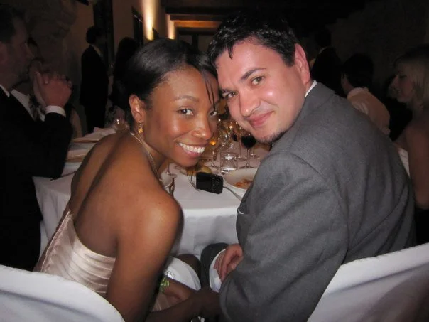 D and A at reception.jpg