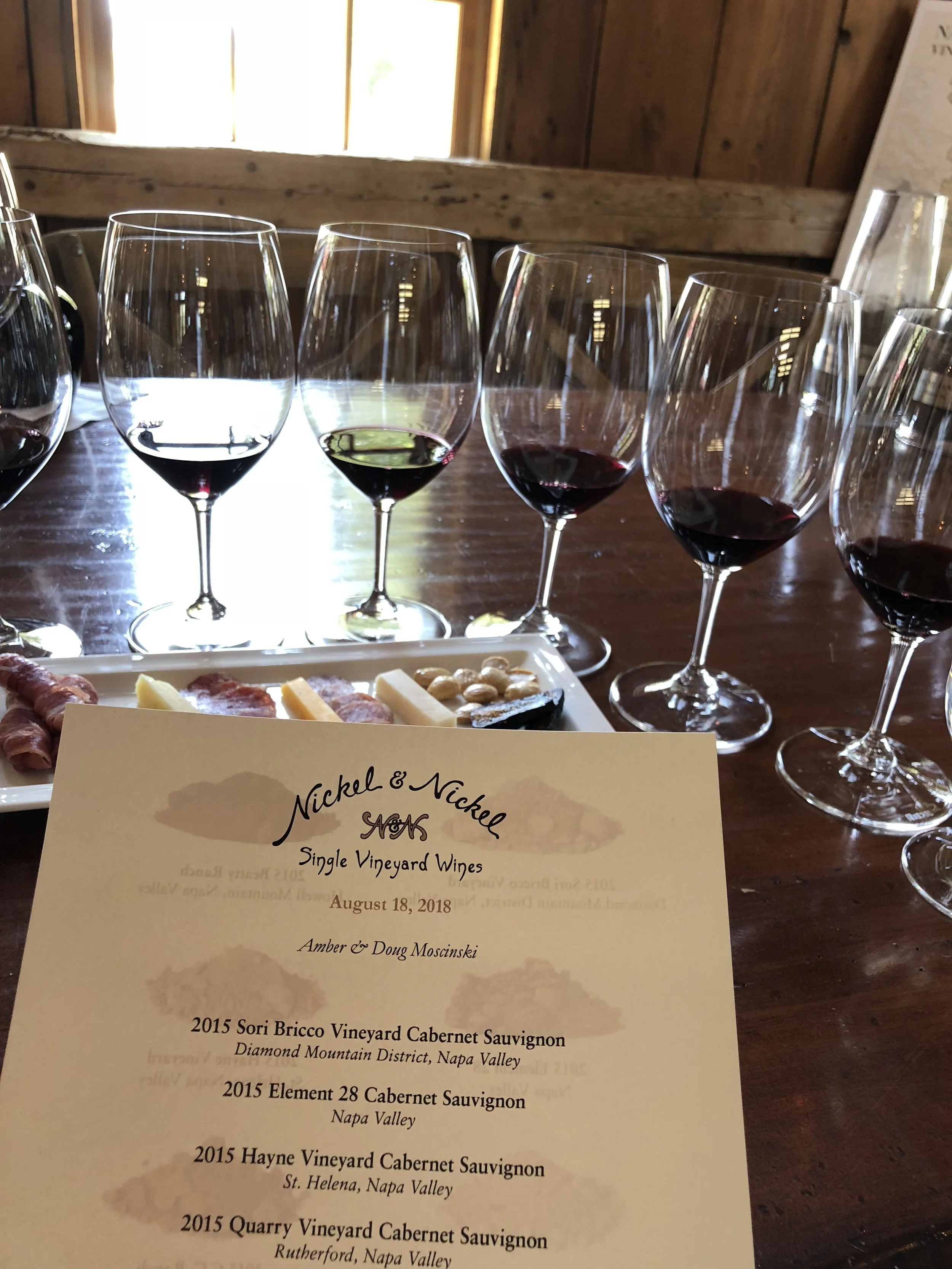 More wine tasting 