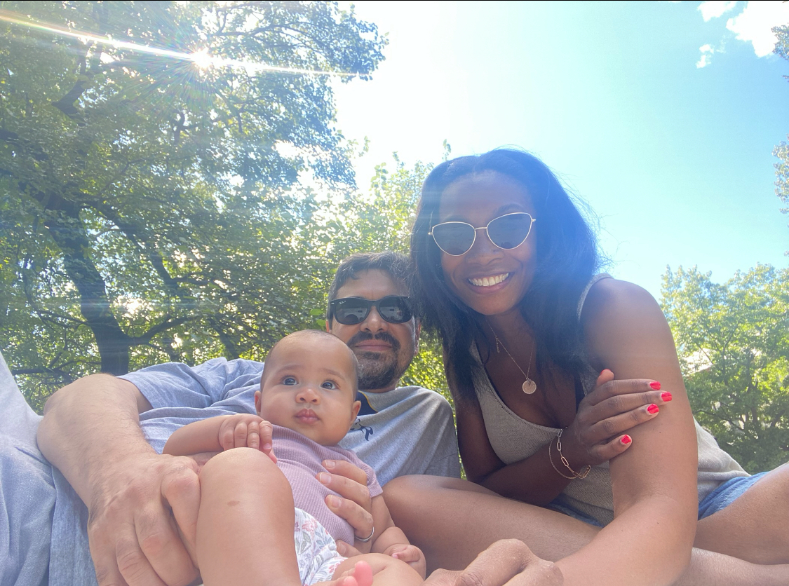 Family time in Central Park