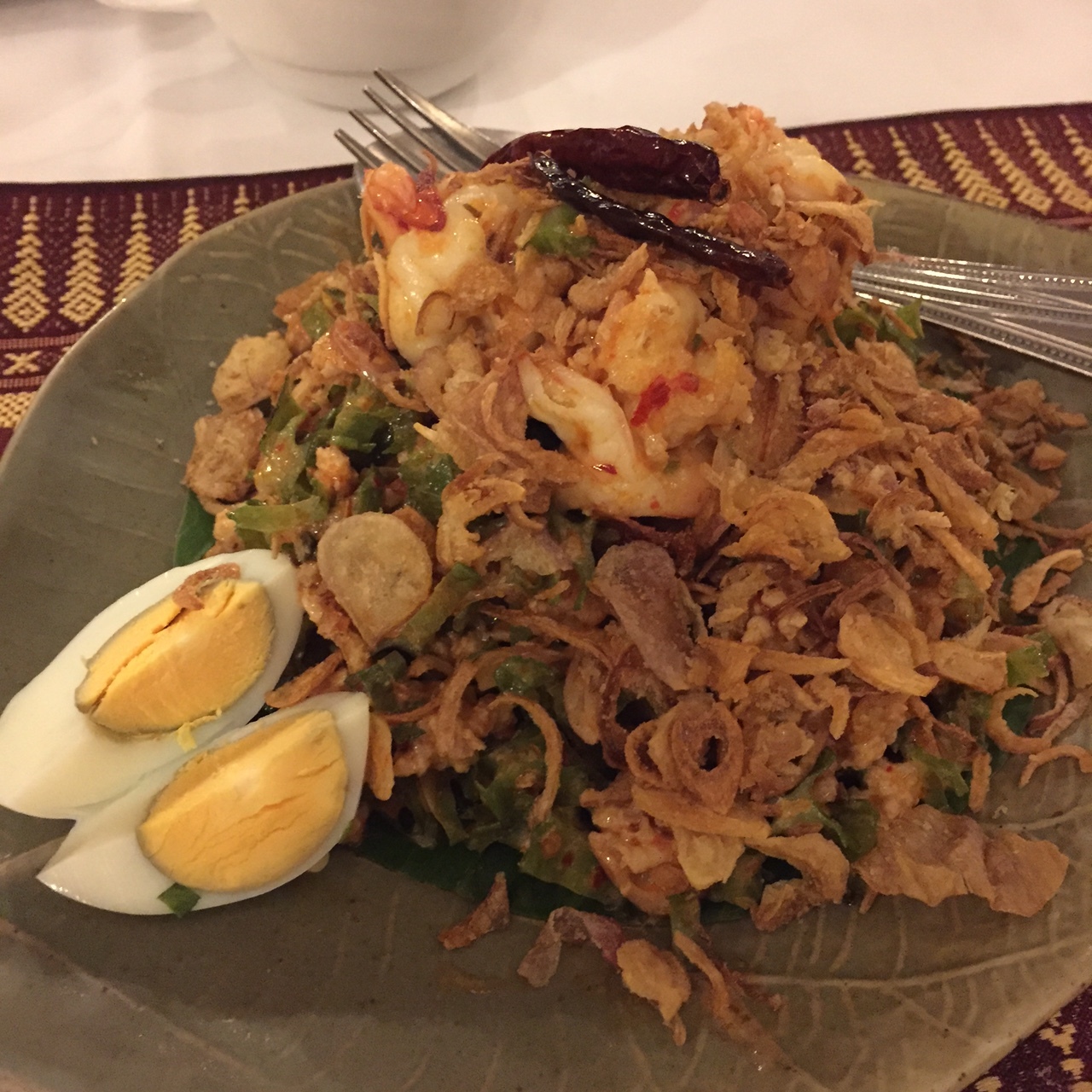 Naj: My fave dish of the evening...Wing Bean Salad