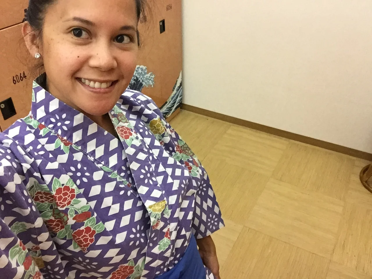 Tada! Yukata selfie :)