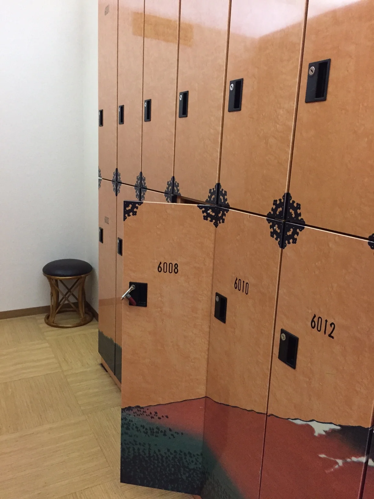 Locker for my street clothes. 