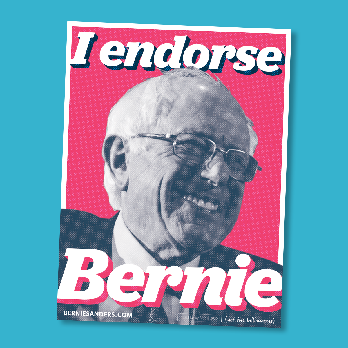 I Endorse Bernie Sticker