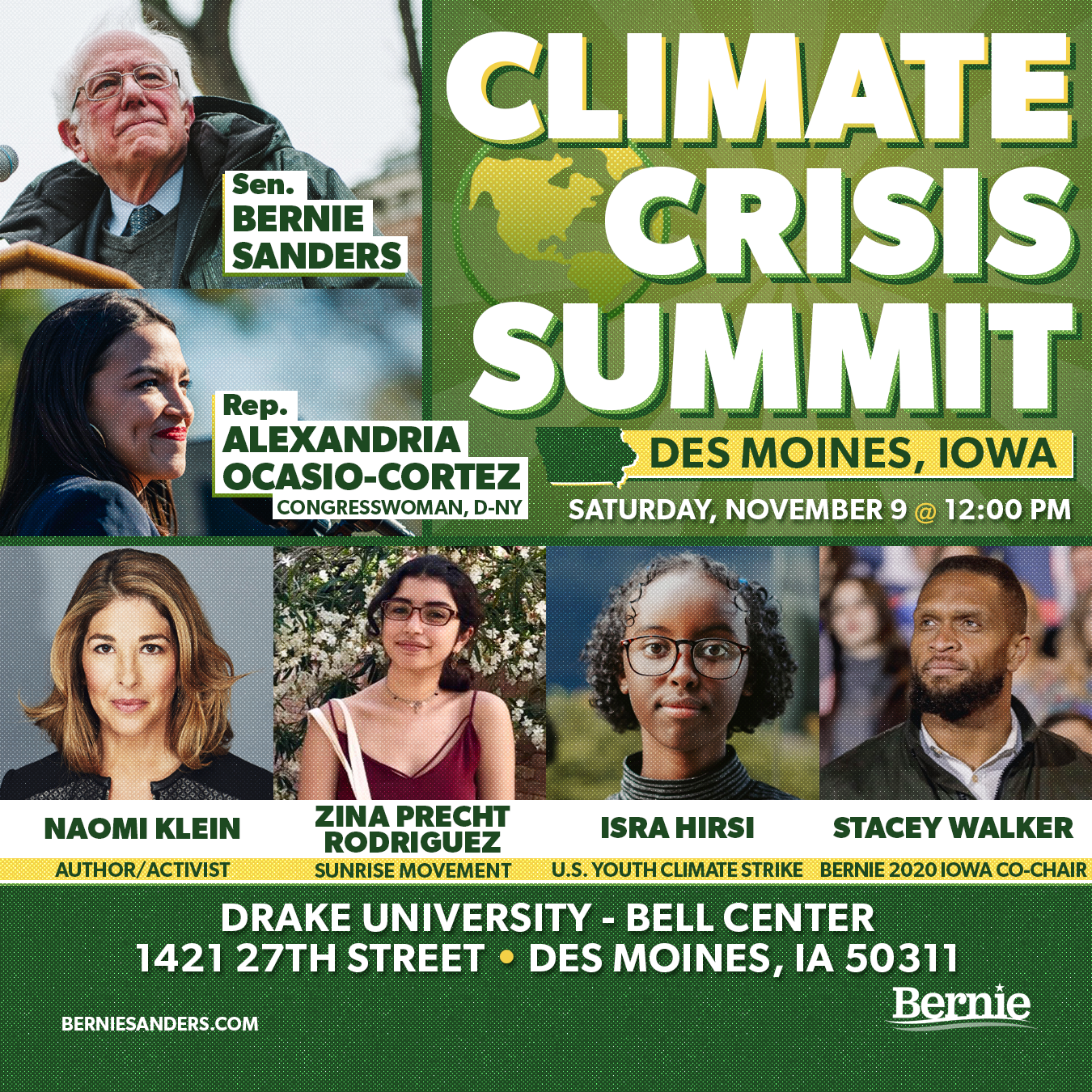Climate Crisis Summit social media promotion