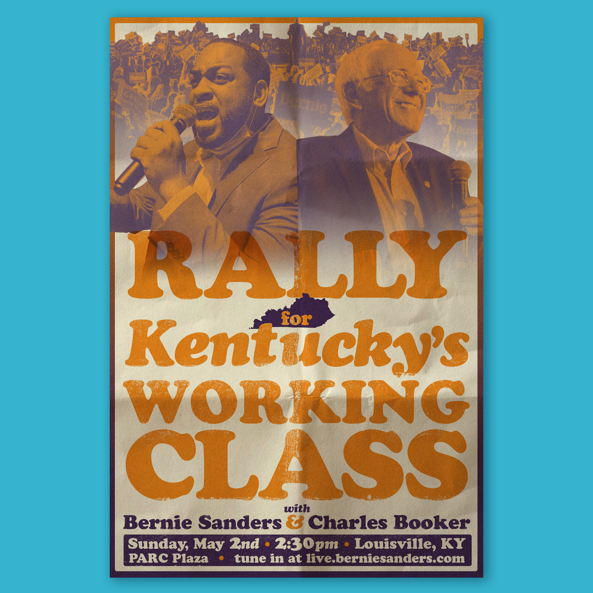 'Rally for Kentucky's Working Class' Rally Poster