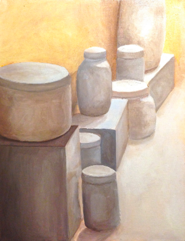 Monochromatic Study, 2010, Oil on Canvas