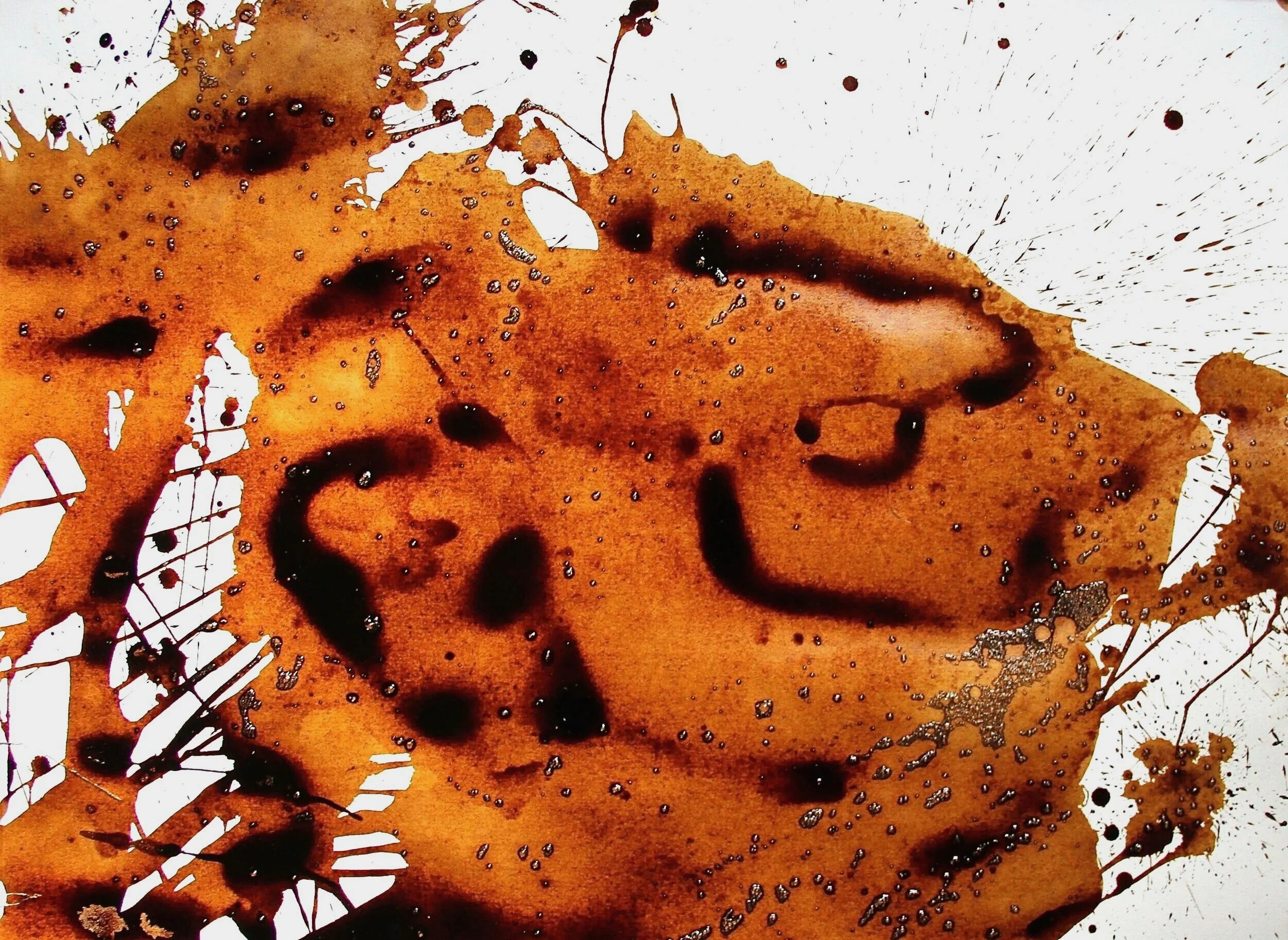 There you are, 2017, Mixed media, 22" x 30"