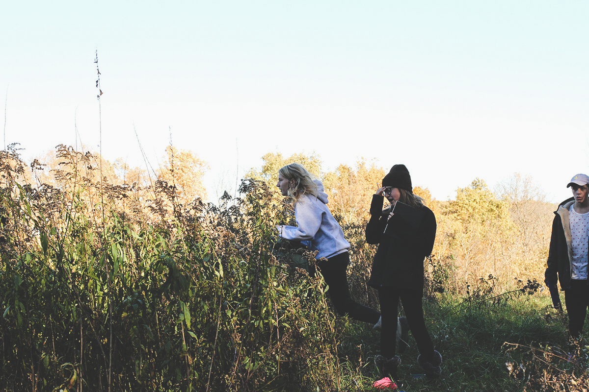 Activity view, Acts of Locating, Land School, Lake Country Montessori School, Minneapolis, MN, 2018