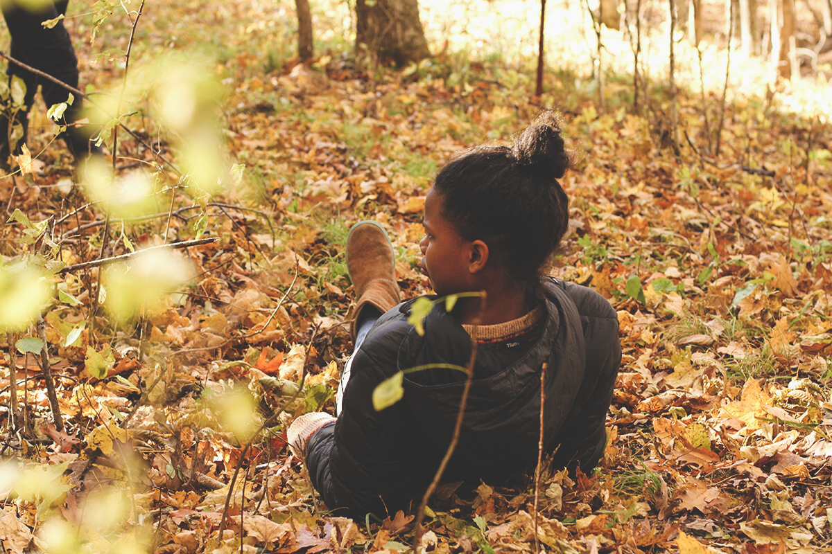 Activity view, Acts of Locating, Land School, Lake Country Montessori School, Minneapolis, MN, 2018