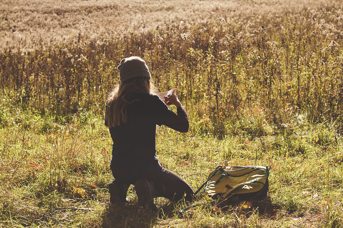 Activity view, Acts of Locating, Land School, Lake Country Montessori School, Minneapolis, MN, 2018