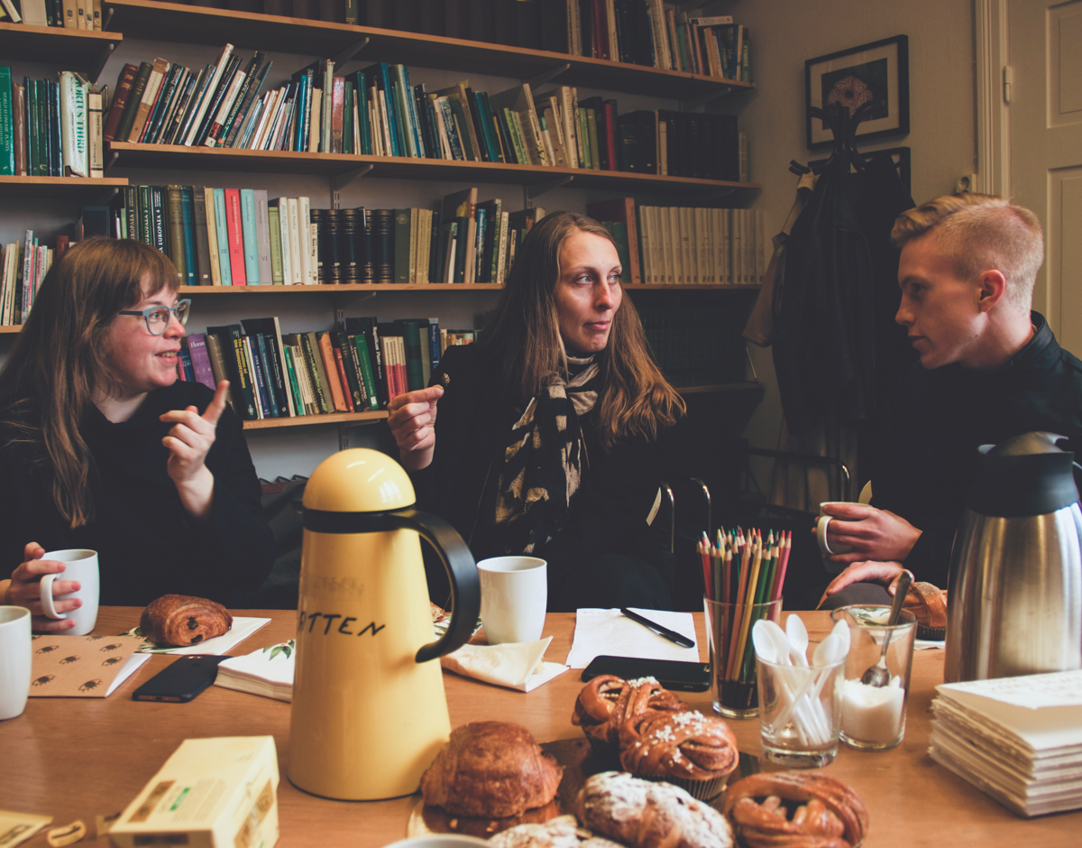 Workshop view, Attuning to Place, Botanical Garden, Lund, Sweden, 2019