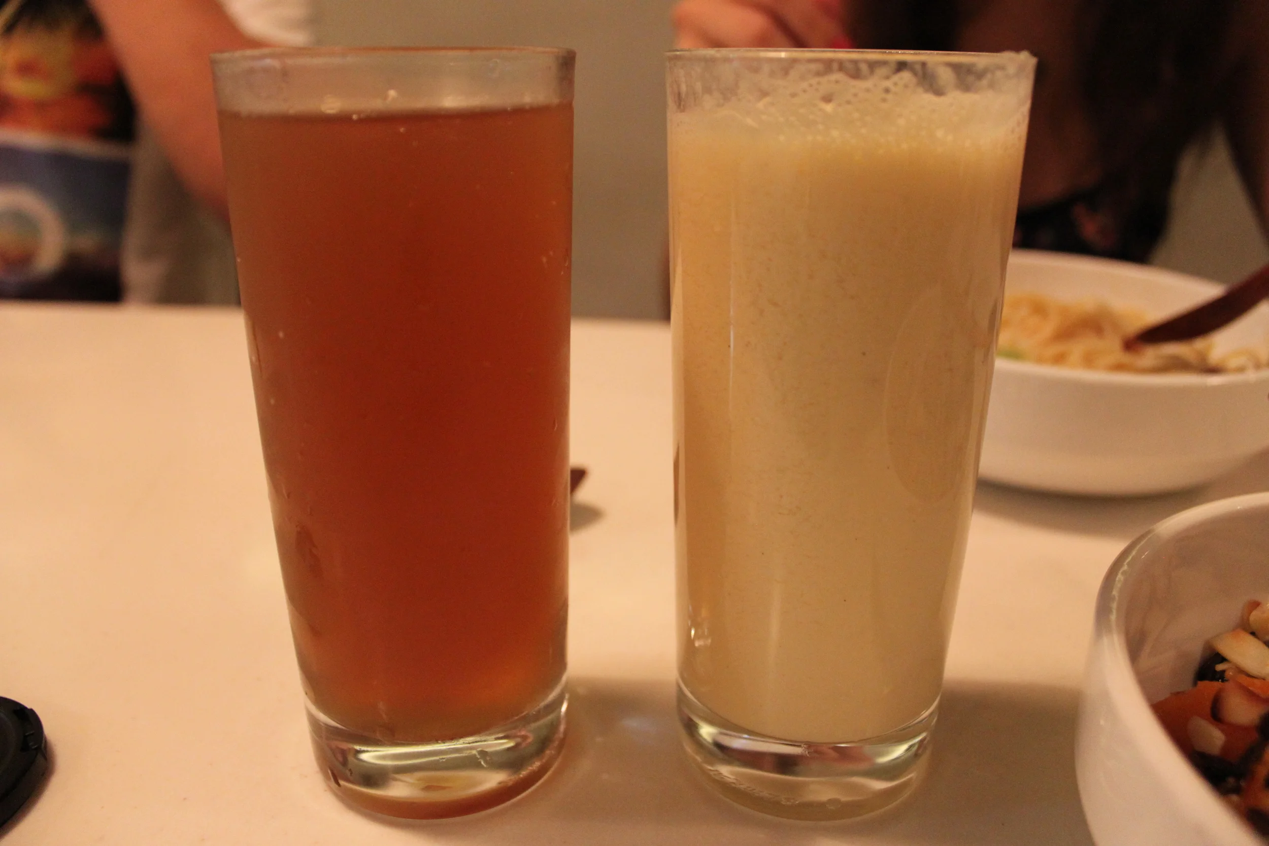 Left: Chia Town; Right: One Love