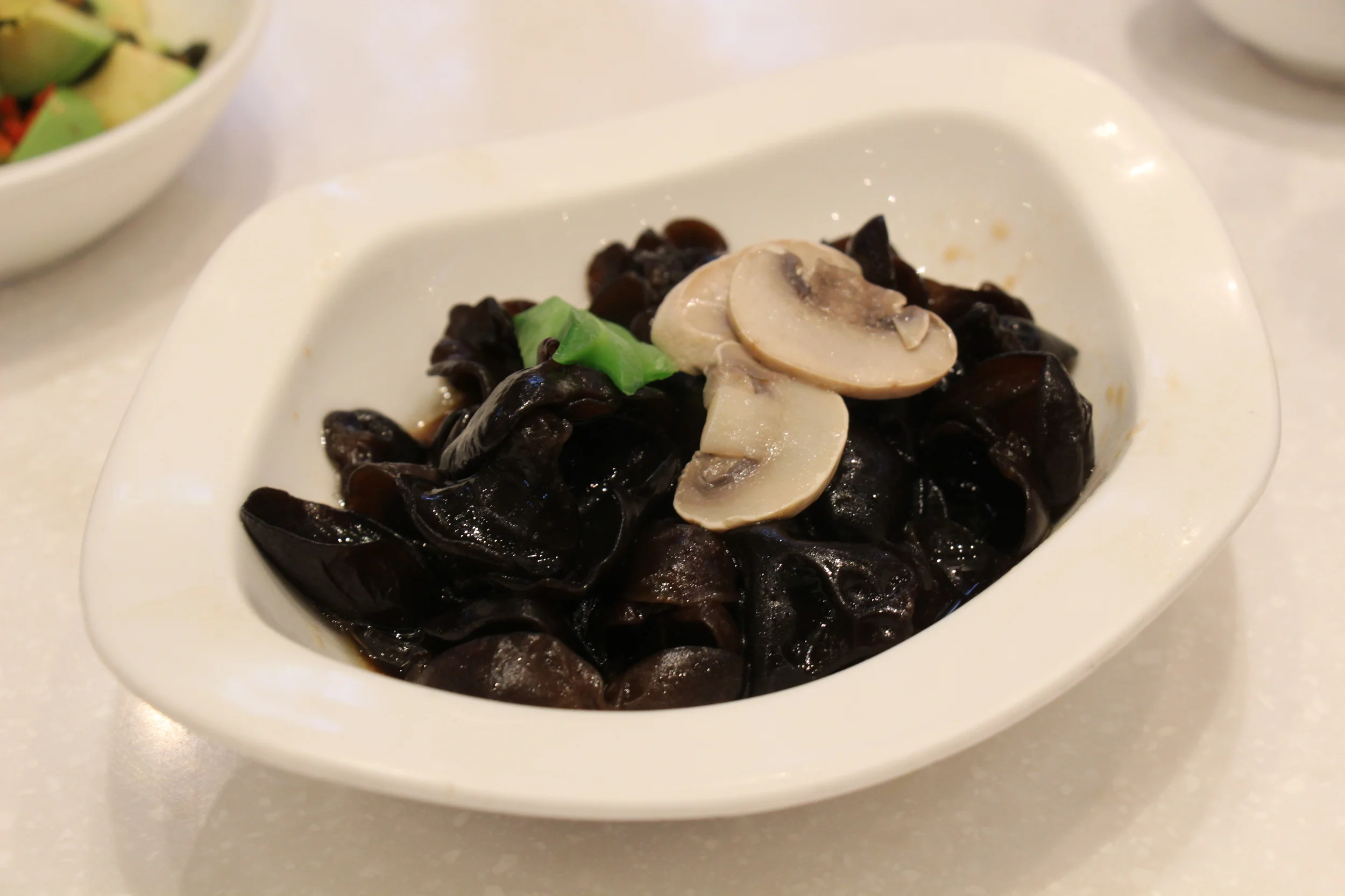 Tossed Black Fungus with Spicy and Sour Sauce