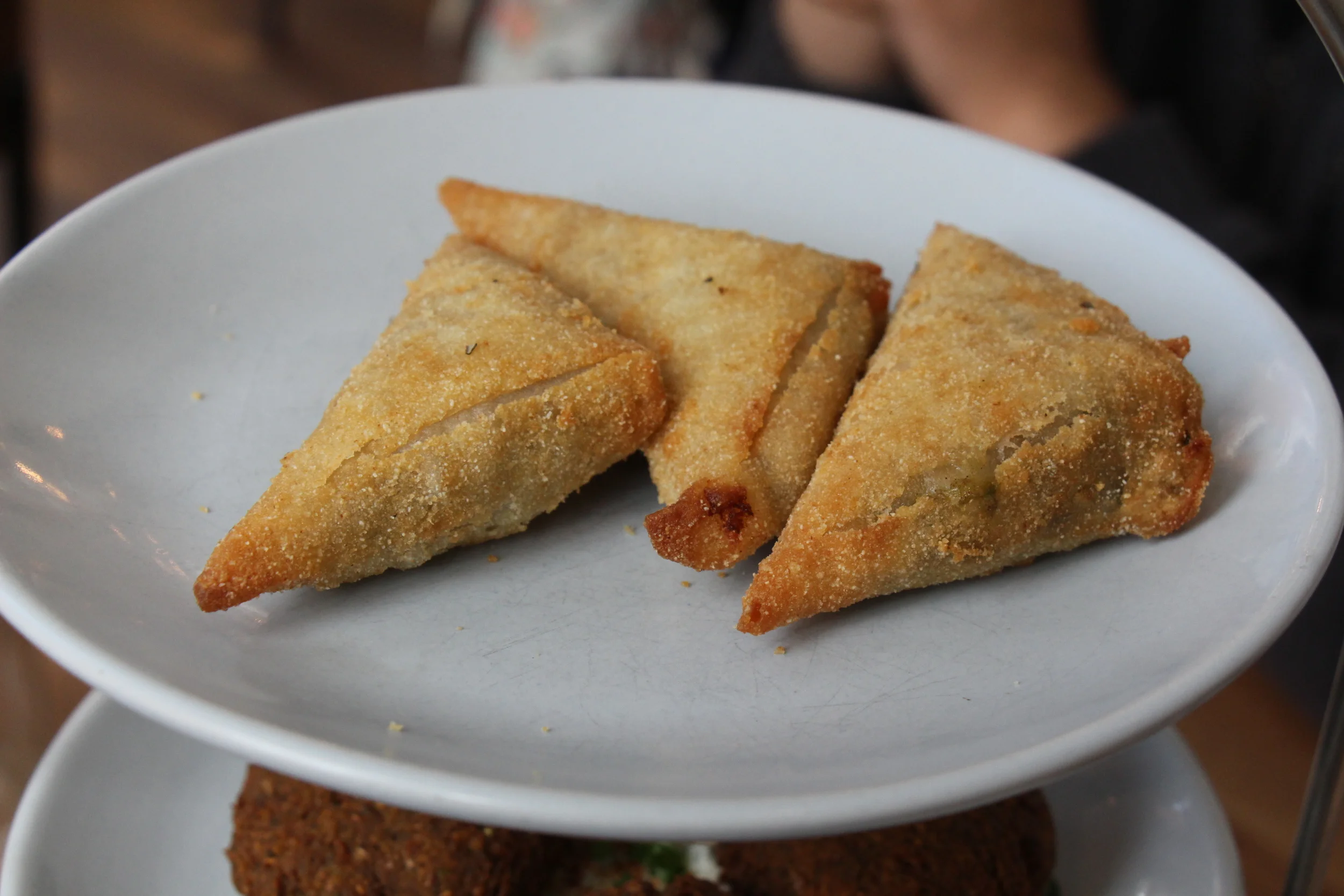Tiropitakia - Spinach, leek and feta stuffed pastries 