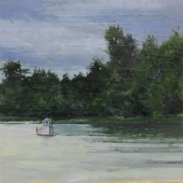 Boat at Foot of Graybar Rd.JPG