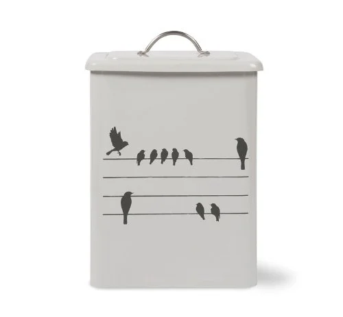 Bird Seed Storage Tin 