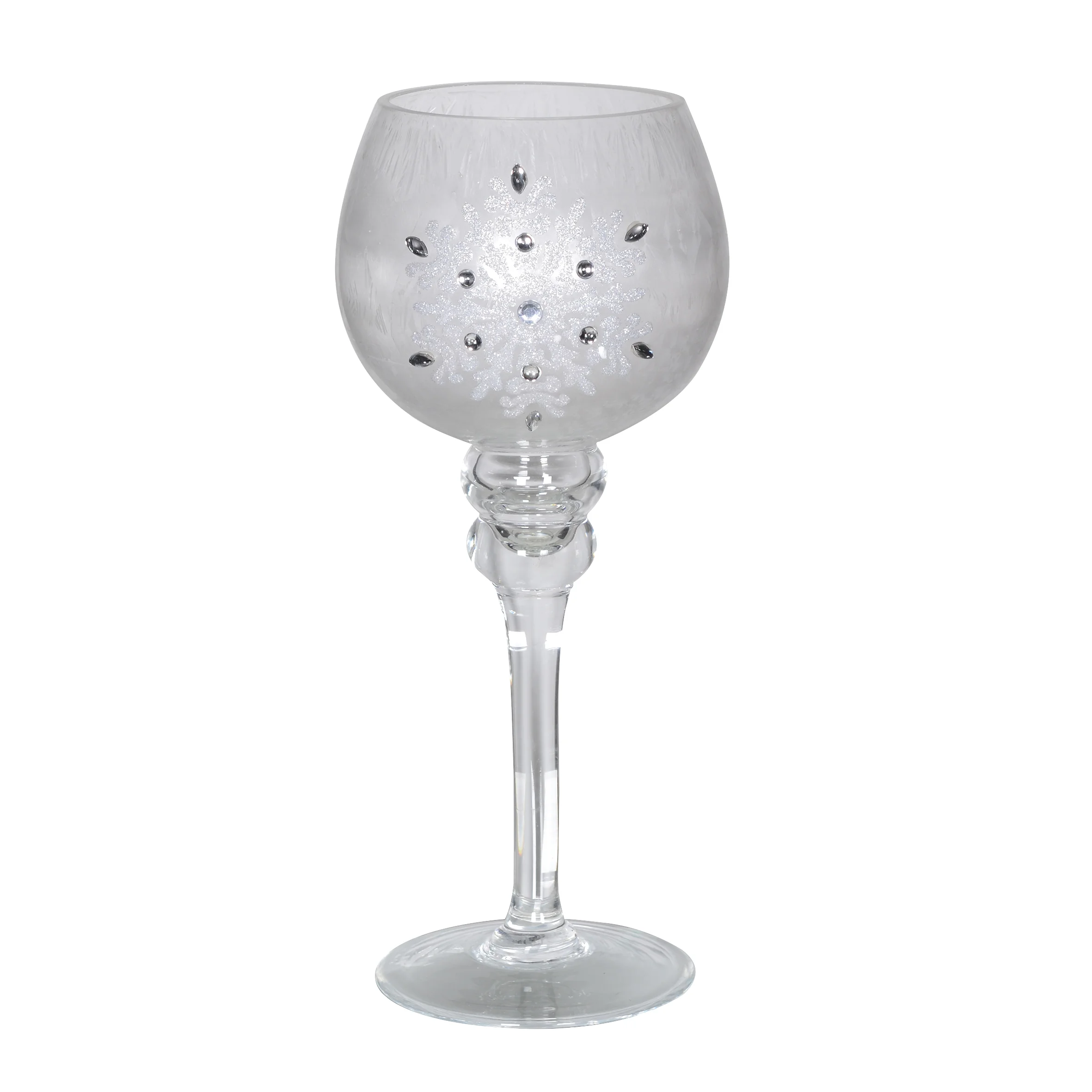 Small Snowflake Candle Holder 