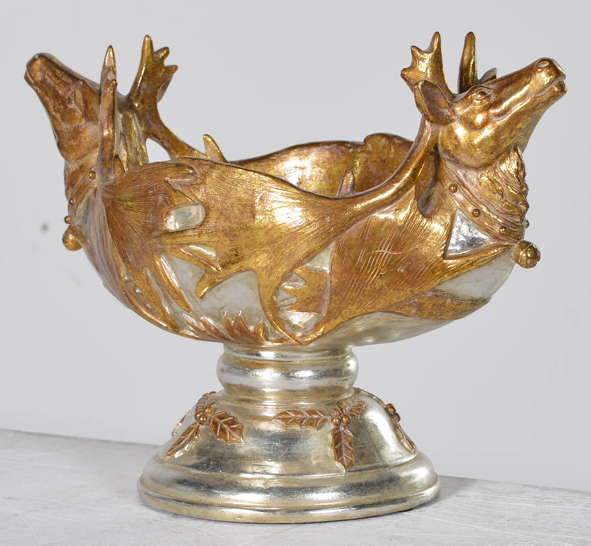 Gold Deer Head Pot 