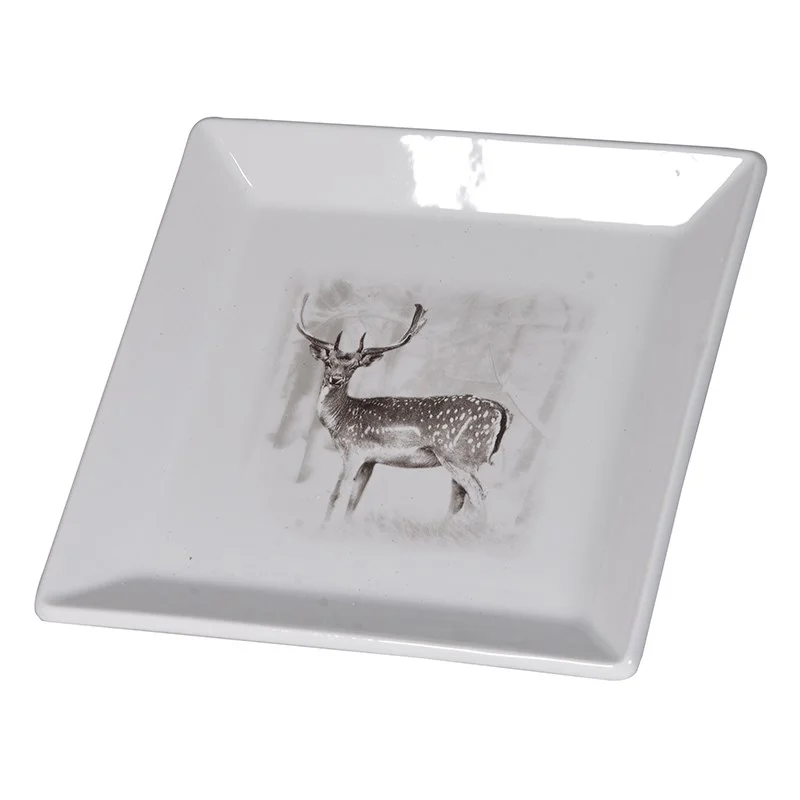 Small Deer Plate 
