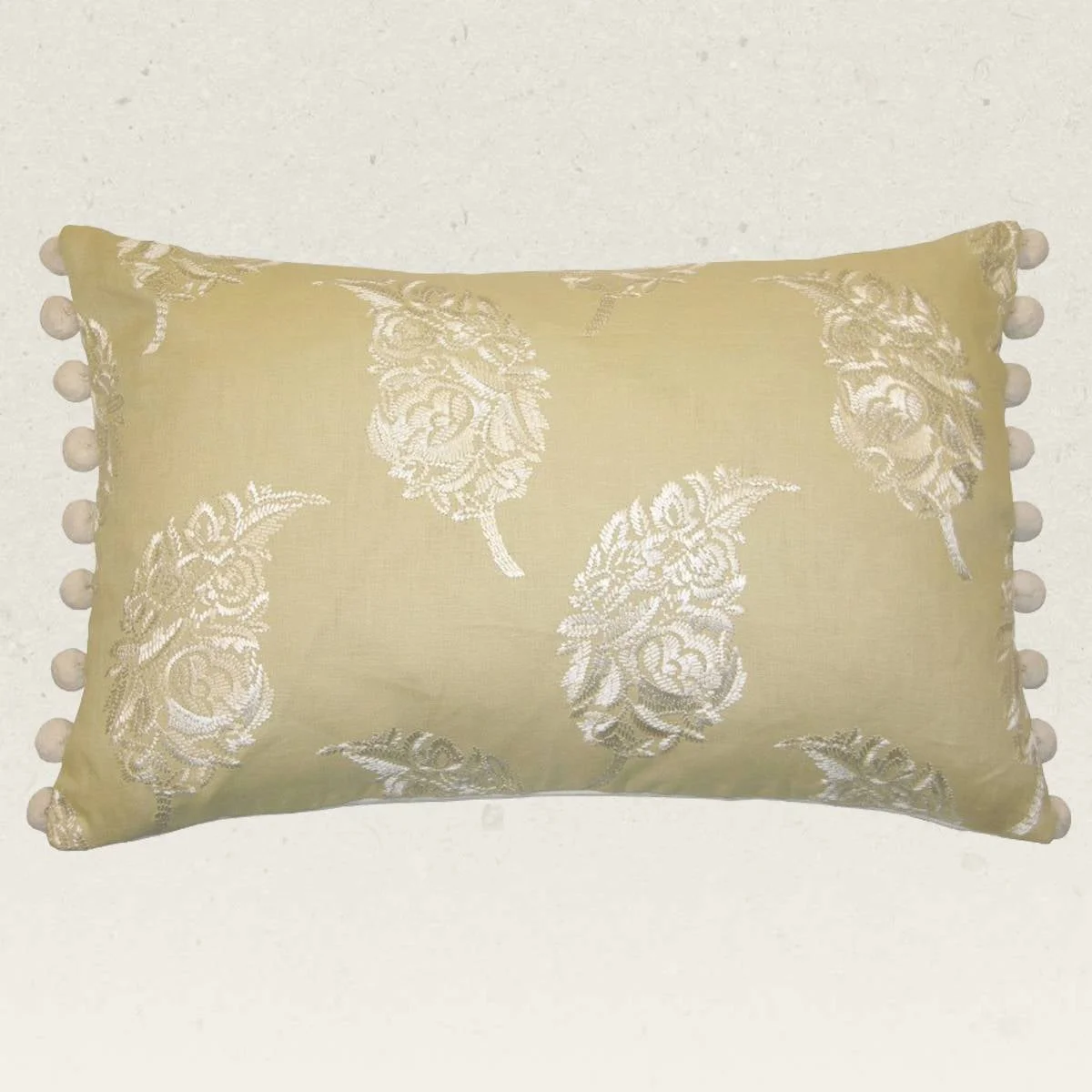 Lemon Wakehurst Cushion 