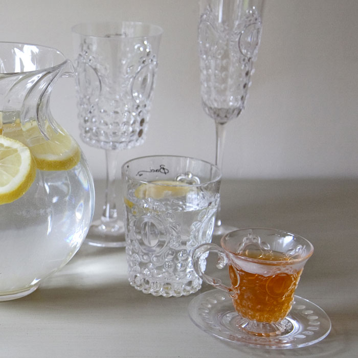 Plastic Espresso Cup & Saucer 