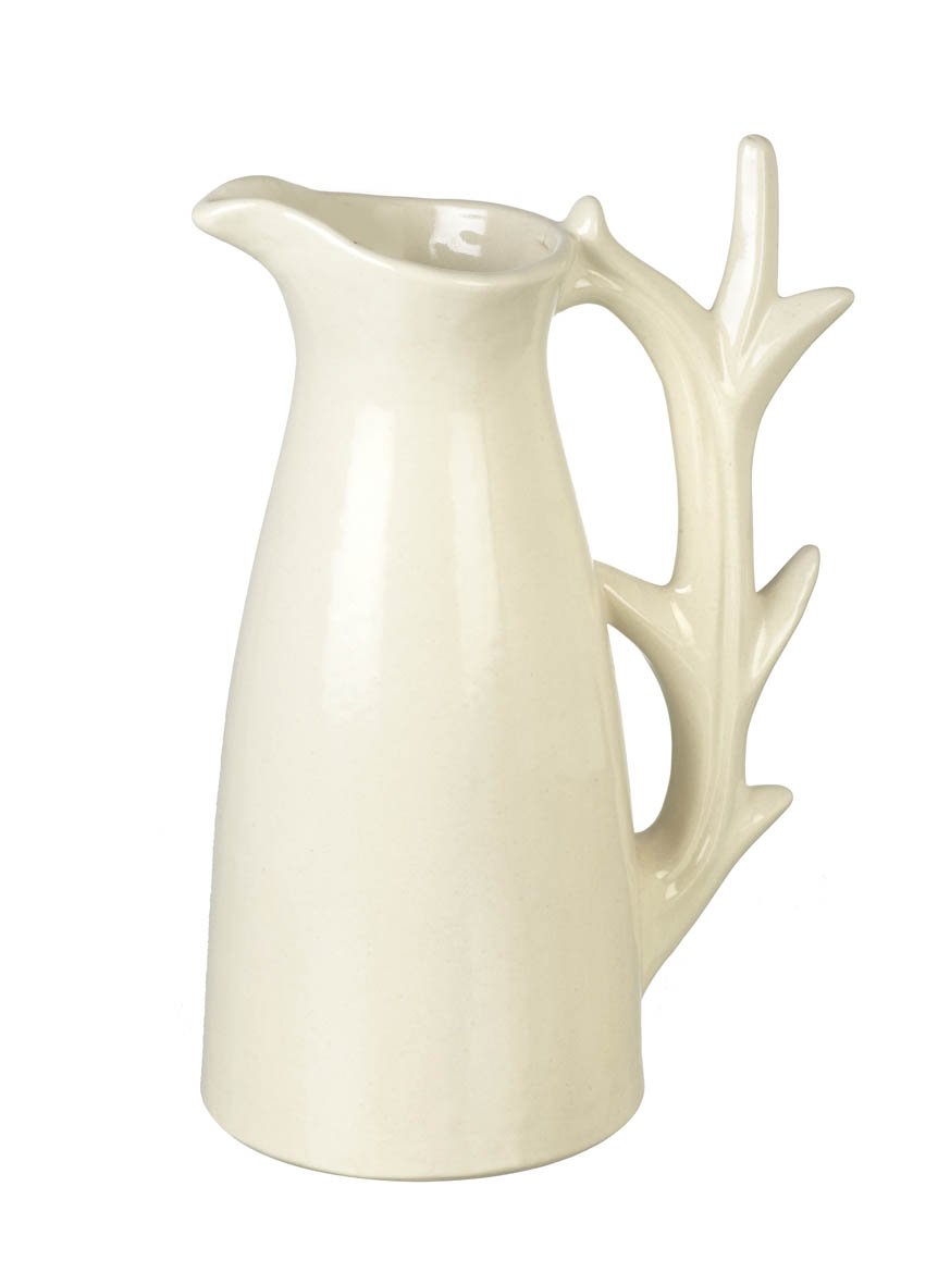 Ceramic Antler Pitcher 