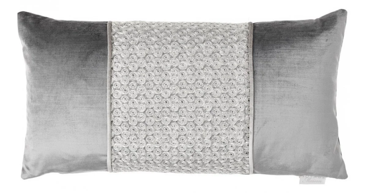 Metis Cushion in Platinum  