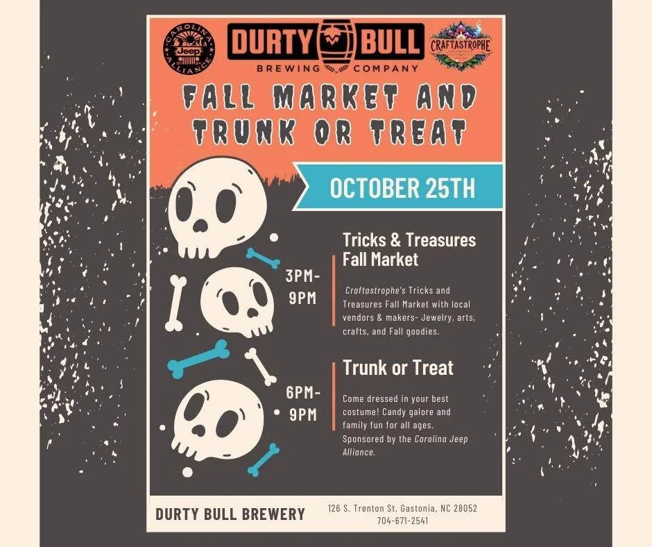 It&rsquo;s here! 🎉 Our Tricks &amp; Treasures Fall Market and Trunk-or-Treat is happening TODAY &mdash; don&rsquo;t miss the fun! 🎃