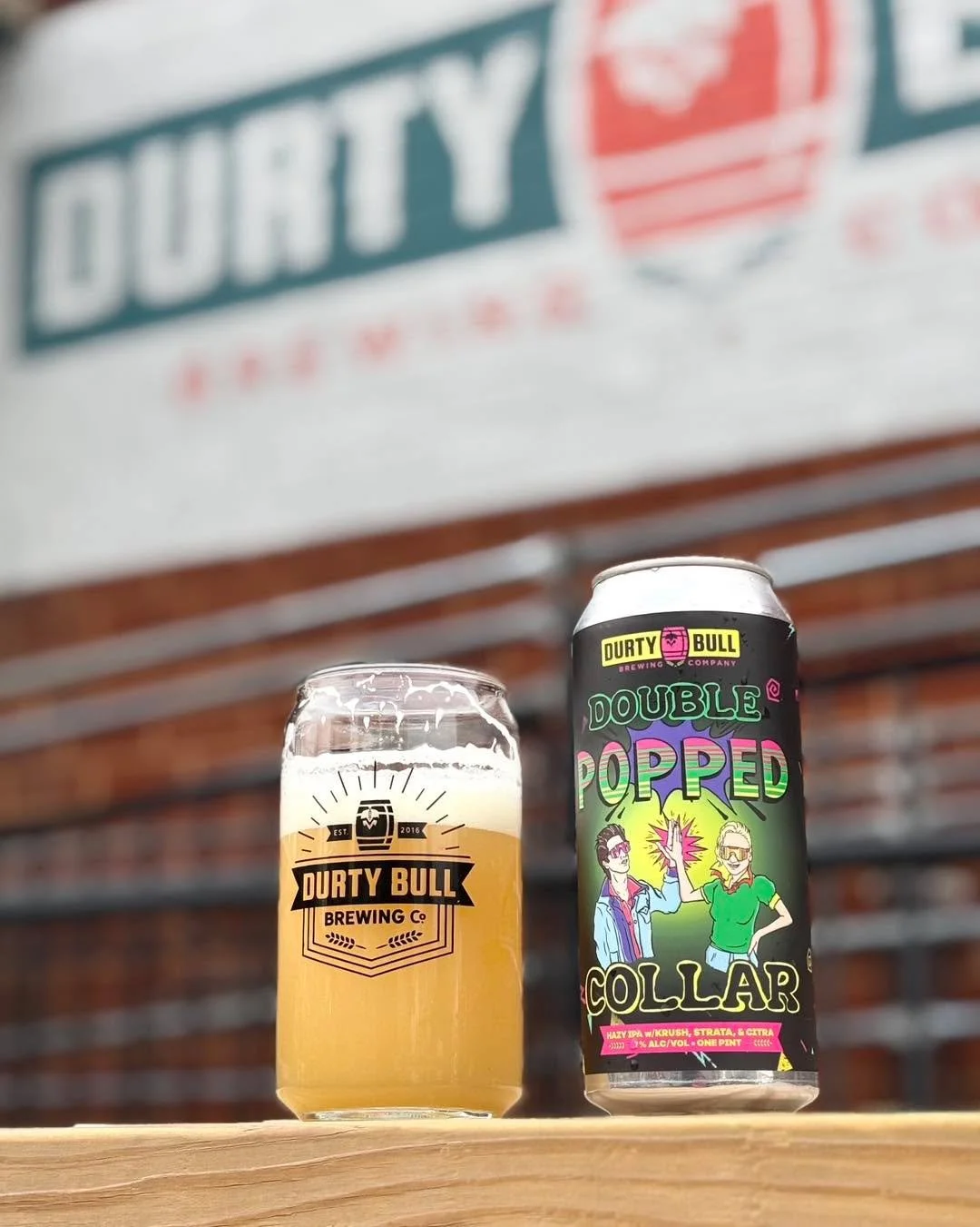 🎉 New Drink Alert! 🎉
Meet Double Popped Collar, a hazy IPA packed with Strata, Citra, and Krush hops. Peach and stone fruit aroma with a refreshing citrus punch&mdash;this one&rsquo;s a crowd-pleaser! 🍺
Try it tonight during Jukebox Bingo with Bax
