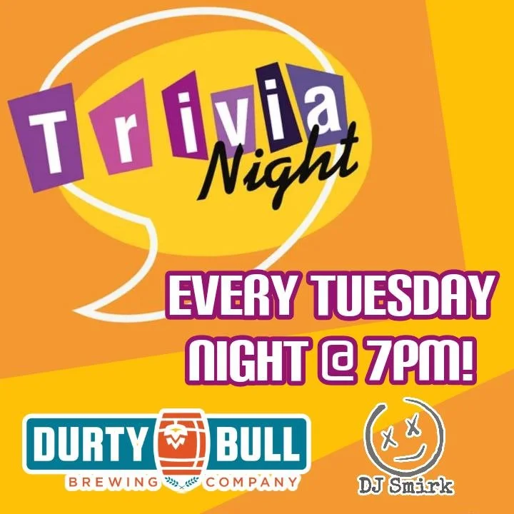 Round up your crew and join us for Trivia Night! A fun way to test your knowledge, enjoy some drinks, and hang out with great people. Everyone's welcome and it's free to play! Free answer is "Inside Out" #Tuesday #gastoniafoodie #thingstodo